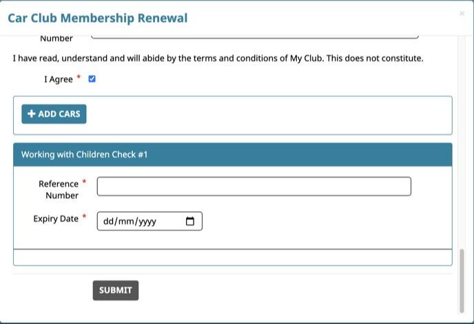 Datasets when You Sign up or Renew your Membership
