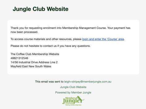 Payment Confirmation