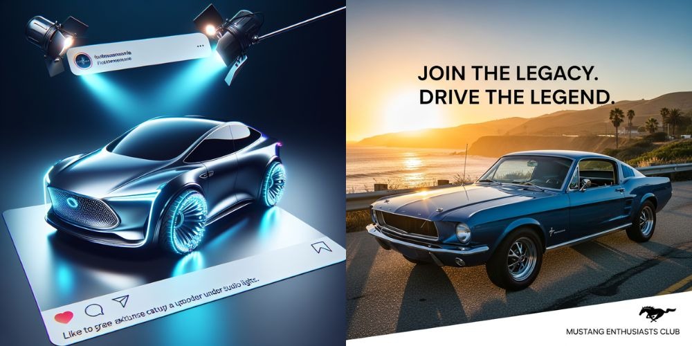 Old and new AI car image