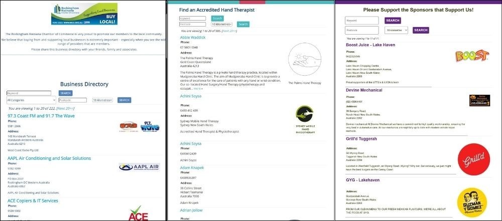 Member Directories