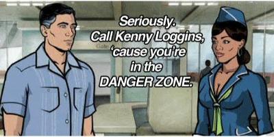 Archer Danger Zone meme