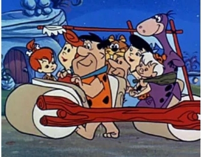 flintstones car